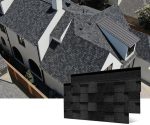 Environmental Friendly 5.2mm Thickness Roofing Waterproof Roofing Laminated Asphalt Shingles Roof Tiles Building Materials - Image 3