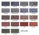 Environmental Friendly 5.2mm Thickness Roofing Waterproof Roofing Laminated Asphalt Shingles Roof Tiles Building Materials - Image 4