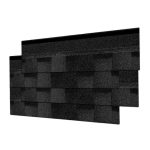 Environmental Friendly 5.2mm Thickness Roofing Waterproof Roofing Laminated Asphalt Shingles Roof Tiles Building Materials - Image 2