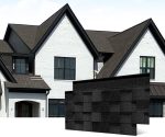 Environmental Friendly 5.2mm Thickness Roofing Waterproof Roofing Laminated Asphalt Shingles Roof Tiles Building Materials - Image 5
